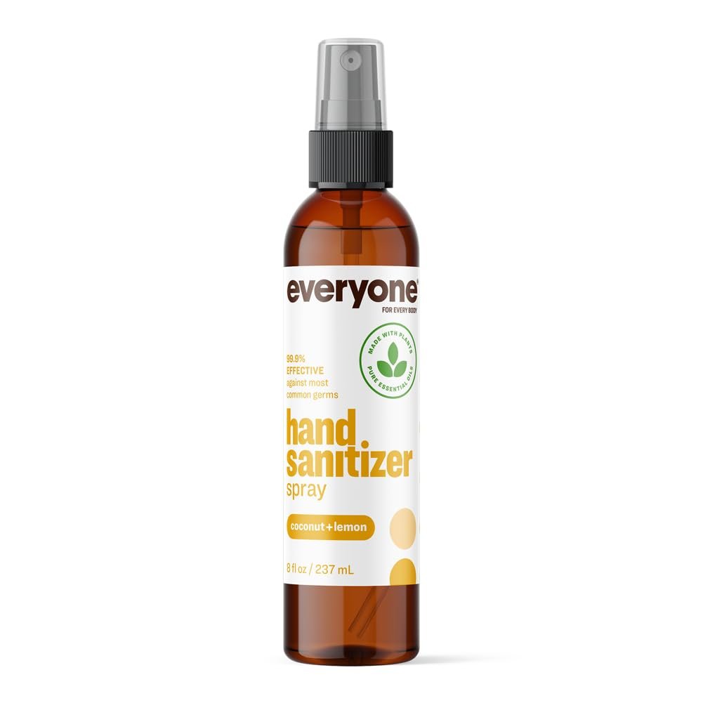 Everyone Coconut & Lemon Hand Sanitizer Spray, 8 FZ