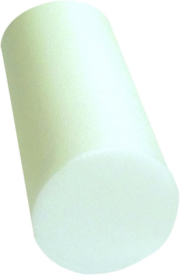 CanDo 30-2101 Round PE Foam Roller, 6×12-Inch