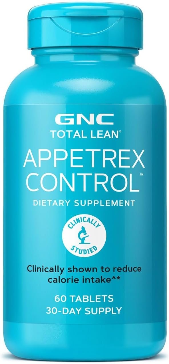 GNC Total Lean Appetrex Control, Reduces Calorie Intake, 60 Tablets