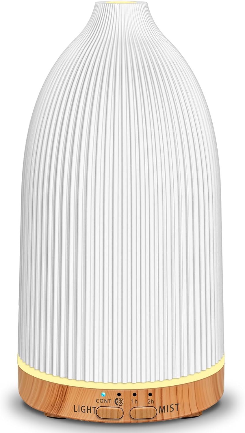 URPOWER 100mL Essential Oil Diffusers for Home Aromatherapy Diffuser