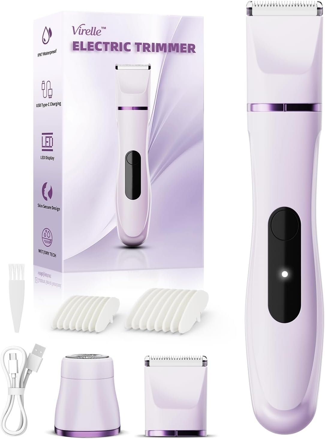 Bikini Trimmer for Women – Electric Razors for Women, Hair Removal Epilator