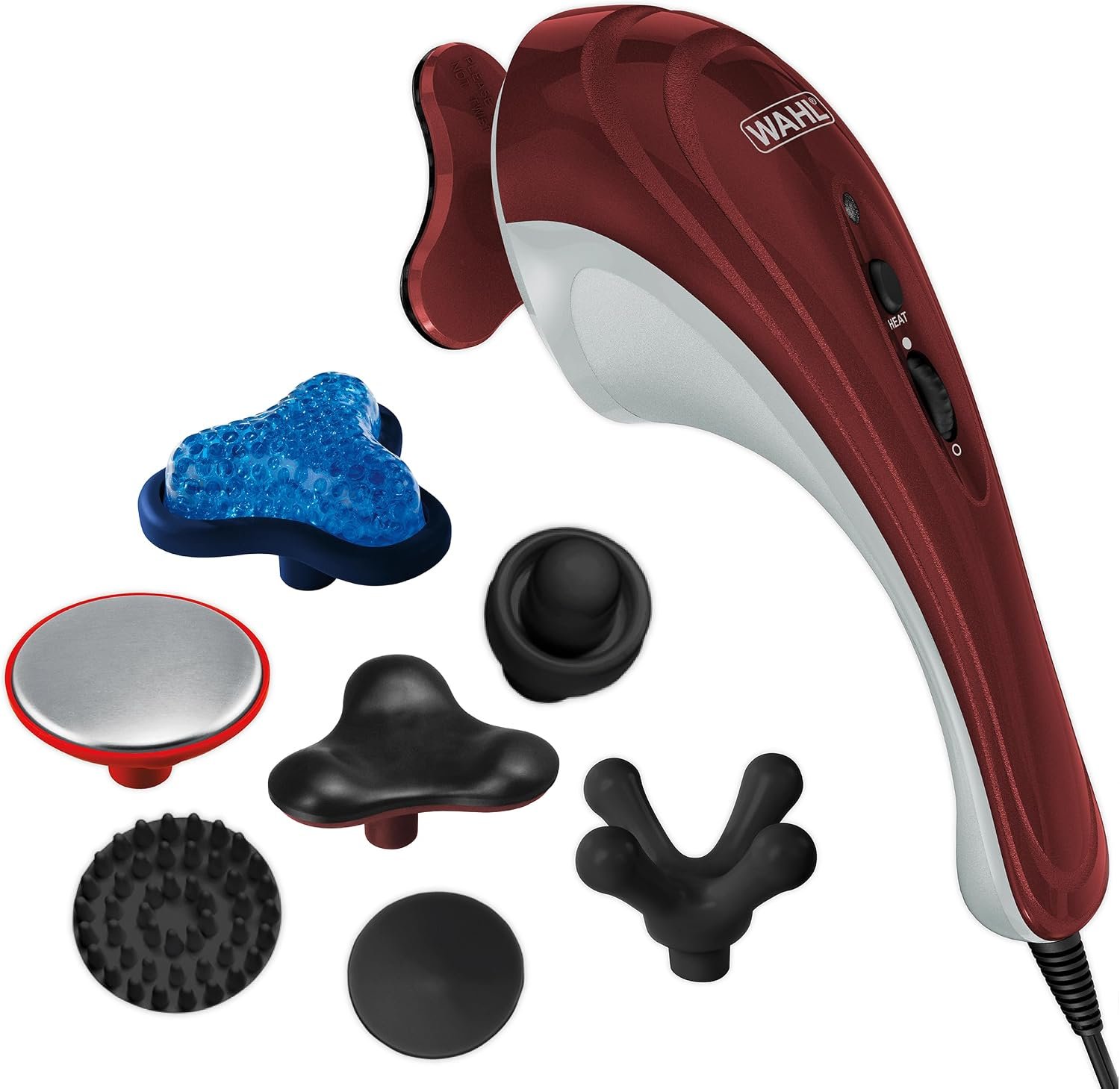 Wahl Hot Cold Therapeutic Light Vibratory Corded Massager for Pain Relief