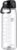 Fanhaw 32 oz Clear Plastic Water Bottle, BPA Free Leakproof Tritan Sports Water Bottle with Chug Lid, Wide Mouth Reusable Bottle for Gym, Travel, School & Office (Clear & Black)
