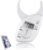 Digital Body Fat Caliper with LCD Display – Handheld Skinfold Fat Tester with Body Tape Measure, Accurate Body Fat Measurement Tool for Men and Women, Portable Fitness Analyzer, mm/in Units