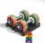 Adjustable Dumbbells Set/Single, 12.5LB/22.5LB/55LB 5 in 1 Free Adjustable Dumbbell Set with Anti-Slip Handle & Rainbow-colored Weight Plates for Home Gym, Weight Set for Women Men