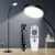 Happy Light Therapy lamp 11000 Lux, LED UV-Free Sunlight lamp,Full Spectrum Happy Therapy lamp with 10 Adjustable Brightness Levels, 2 in 1 Retractable Floor Sad Lamp (Black)