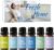 Diffuser Fragrance Oils, Aromtopia Essential Oils for Diffusers for Home, 6x10ml Fresh Home Set, Clean Scents for Candle Soap Making, Dryer Ball, Fresh Linen, Crisp Breeze, Fresh Laundry, Lemon