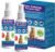 Cat Calming Pheromone Spray for Stress & Anxiety Relief – Reduces Scratching, Urine Spraying, Hiding – Drug-Free & Vet Recommended – Feline Calm Spray with F3 Facial Pheromone 2 * 100mL 8.8oz