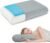 Gel Cooling Pillows for Hot Sleepers, Cooling Memory Foam Pillow with Reversible & Removable Cover, Cold Pillow for Side & Back Sleepers, All-Season Comfort, Standard Size(1 Pack), Grey