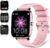Smartwatch for Women – Call, Fitness Tracker, Heart Rate & Sleep Monitor, 1.69″ Touch Screen, Waterproof – For Android & iPhone, Pink