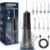VIMMK Water Flosser, Cordless Water Dental Flosser, 9 Jet Tips 5 Modes 300ML IPX7 Waterproof, Portable Rechargeable Oral Irrigator for Home Travel – Gums, Orthodontic, Braces Care (Black)