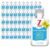 Zoviro Hand Sanitizer Gel, 2 Fl Oz Flip-Cap Bottle, Moisturizing with Essential Oils and Aloe, Refreshing Scent, Rinse-Free Formula, Mini Hand Sanitizer Travel Size (Pack of 50)