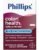Phillips’ Colon Health Daily Probiotic Capsules, 4-in-1 Symptom Defense to help defend against Occasional Gas, Bloating, Constipation, and Diarrhea, Daily Supplement, 60 Count