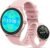 Smart Watch for Women, 1.39″ HD Touchscreen Smartwatch with 120 Sports Modes, Fitness Watch for iPhone/Android (Pink)