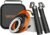 Weighted Jump Rope for Men Women -Interchangeable 1/5lb 1/4lb 1/2lb Heavy jump ropes – 360 Degree Spin – Length Adjustable,Ergonomics Leather Grip Skipping Rope for Fitness Weight Loss & More