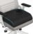 TranquilRelax Memory Foam Seat Cushion for Office Chair, 3-Inch, Black