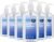 Amazon Basic Care Original Hand Sanitizer with Vitamin E, 62% Ethyl Alcohol, 12 fl oz, 6-Pack