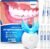 Teeth Whitening Kit with LED Light – 3 Whitening Gel Pens + 2 Desensitizing Pens – 35% Carbamide Peroxide – Whiten Teeth in 7 Days – Safe for Sensitive Teeth & Enamel, 0.7 Fl Oz (Mint)