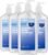 Amazon Basic Care Original Hand Sanitizer with Vitamin E, 62% Ethyl Alcohol, 34 fl oz, 4-Pack