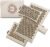 UNMERA Acupressure Mat and Pillow Set,Natural Linen & Coconut Fiber Filling