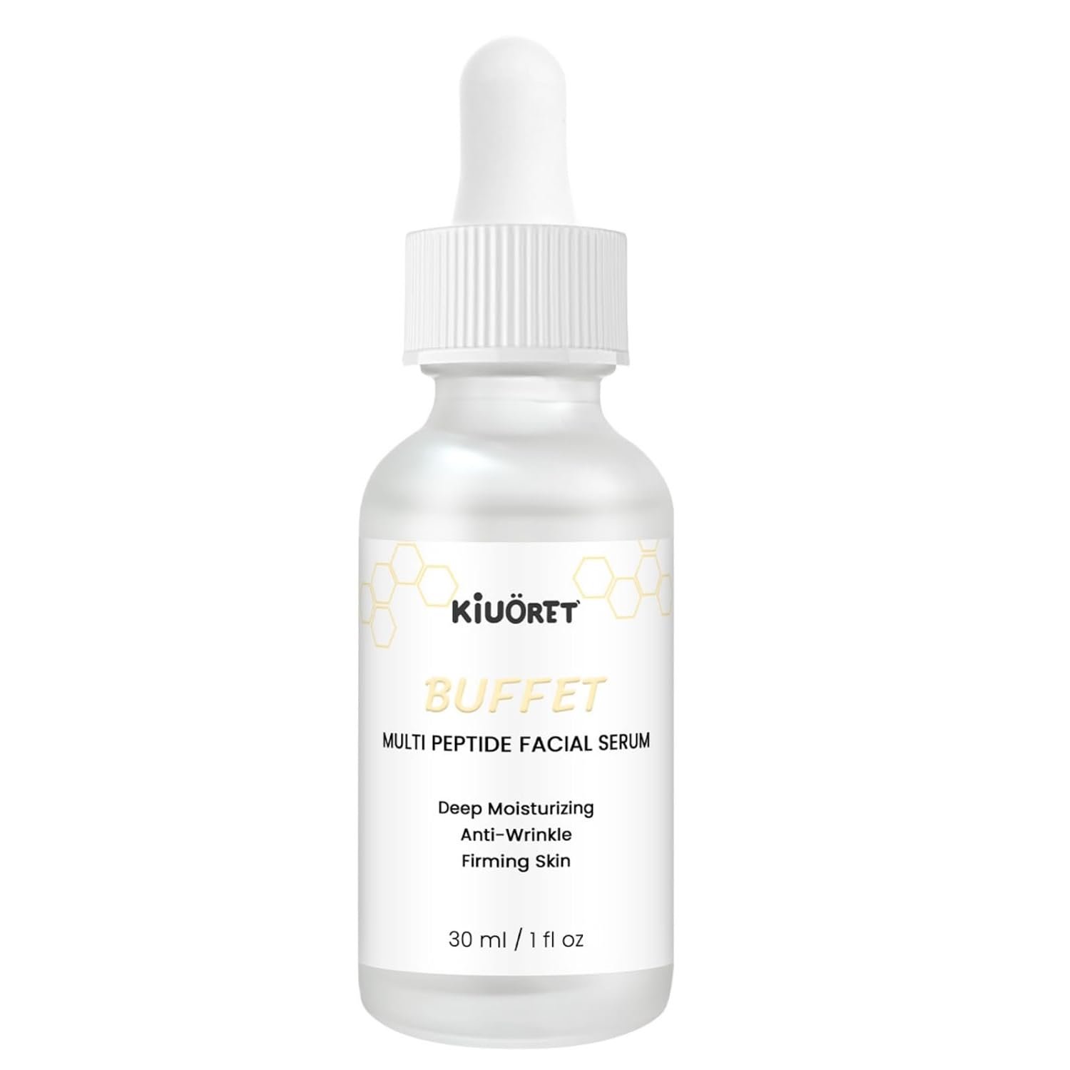 Buffet Peptides Serum for Face – 30ML Multi Peptide Facial Serum Reduces Wrinkles and Fine Lines – Peptide Serum with Hyaluronic Acid and Amino Acids for Hydration or Women & Men