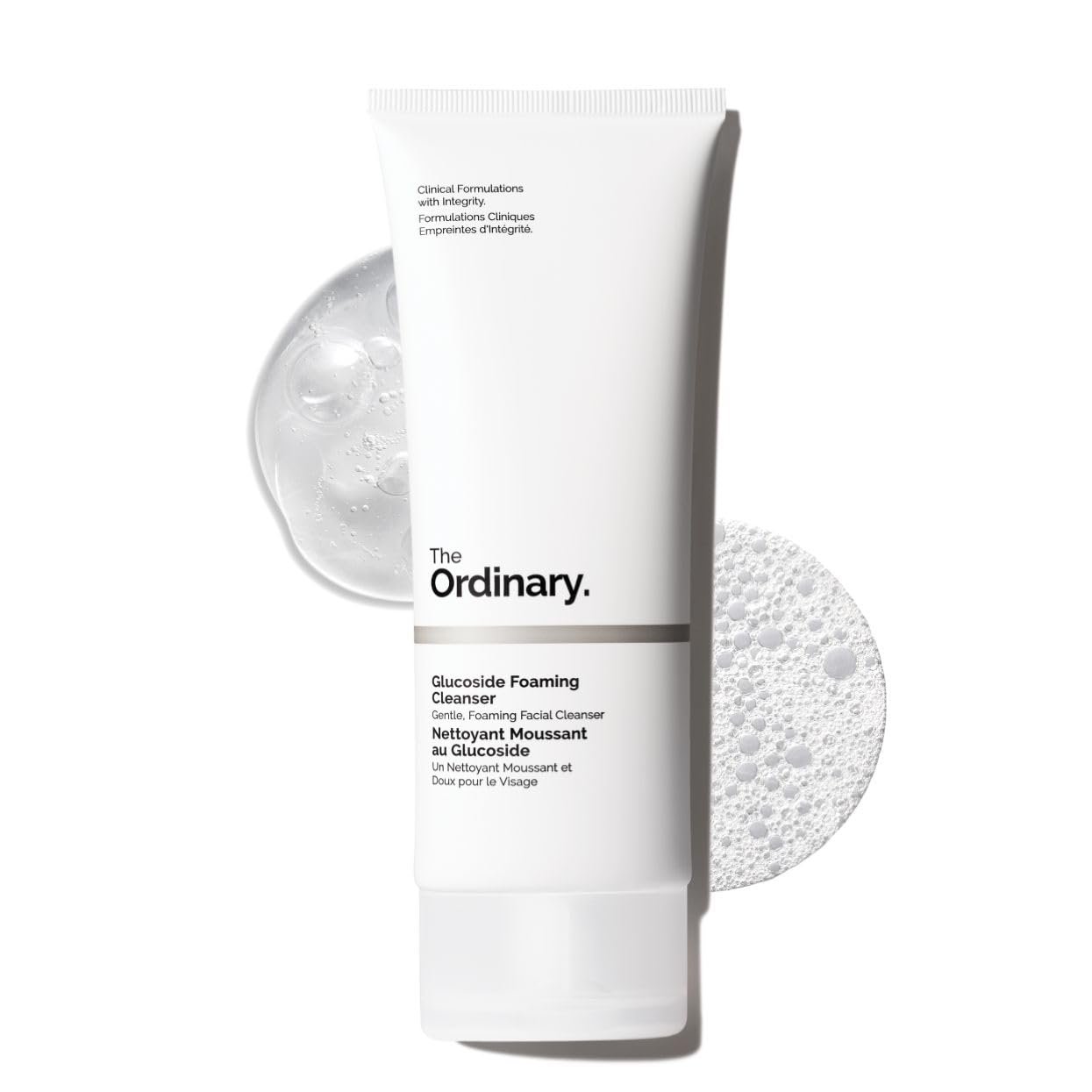 The Ordinary Glucoside Foaming Cleanser, Gentle Foaming Face Wash for All Skin Types Including Sensitive Skin, 5.1 Fl Oz