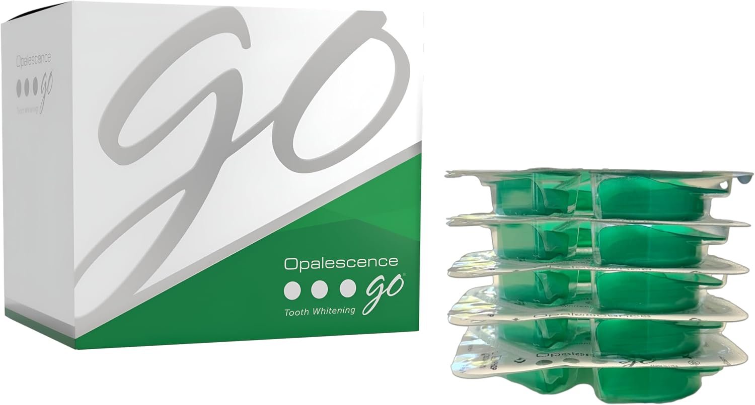 Opalescence Go 15% Teeth Whitening Trays – Hydrogen Peroxide Mint – 4648-1