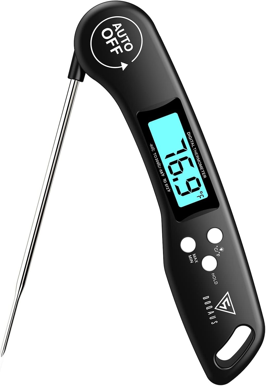DOQAUS Digital Meat Thermometer, Instant Read Food Thermometer for Cooking