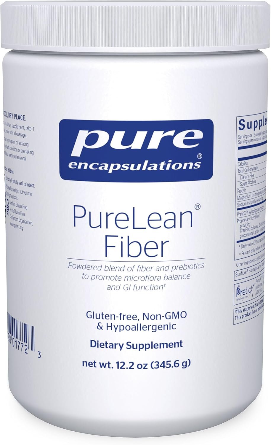 Pure Encapsulations PureLean Fiber, 12.2 Ounces