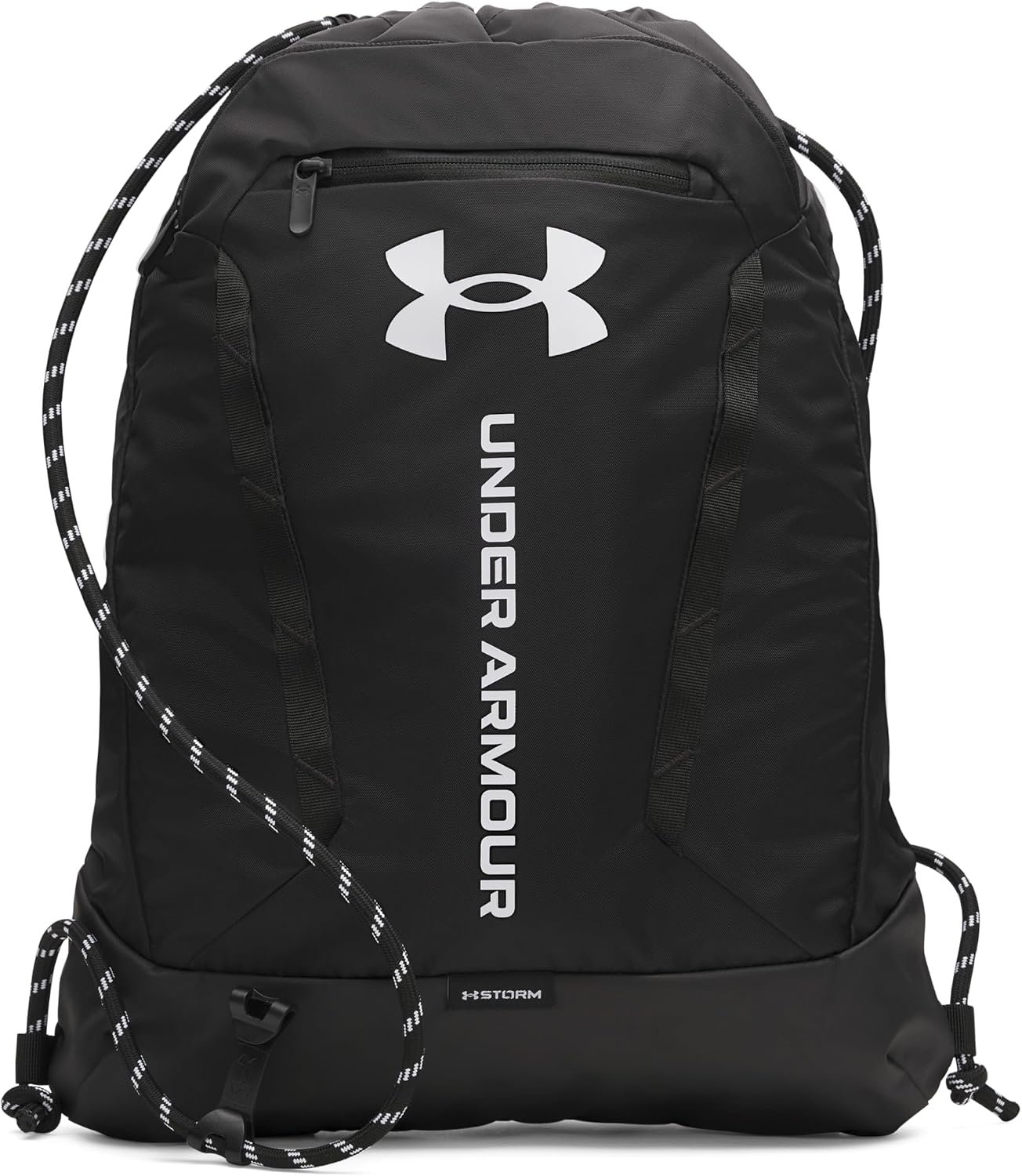 Under Armour Unisex Hustle Sackpack, 001 BLACK, OSFM