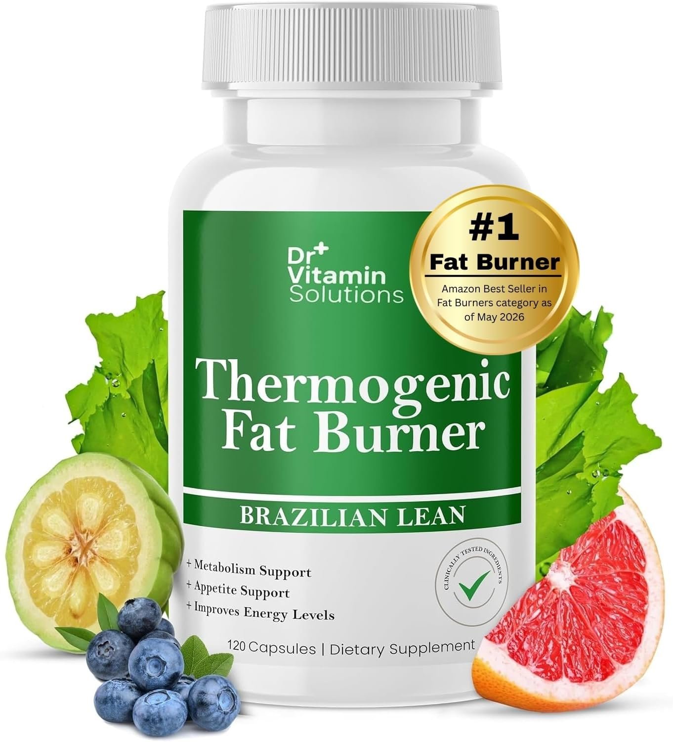 Thermogenic Fat Burner for Women and Men – Weight Loss Diet Aid