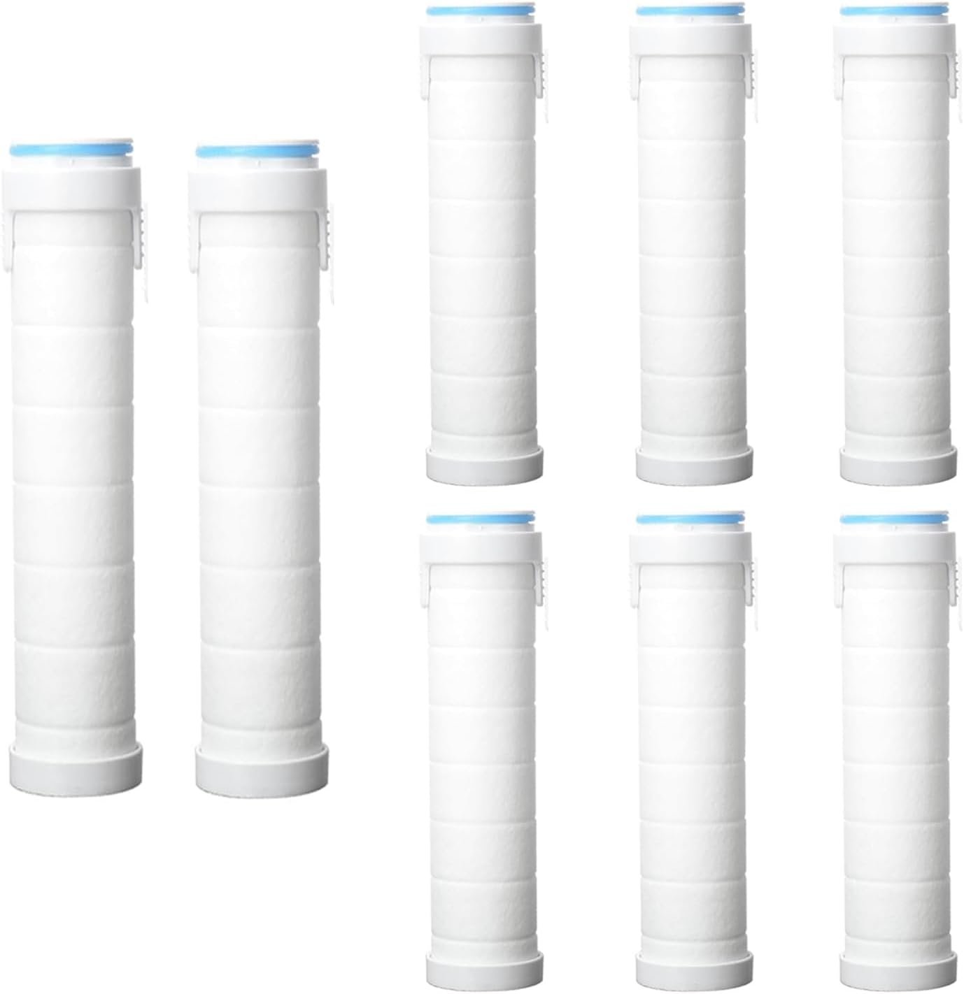 Shower Filter for Handheld Shower Head Shower Filter Replacement High Pressure Handheld Shower Heads Filter Set of 8 Replacement Filters for Hard Water Remove Chlorine and Harmful Substances