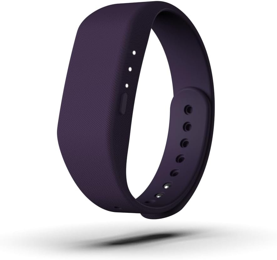 InterBreath Guided Breathing Device | 4 Modes to Slow Your Breath & Calm Your Mind | Stress Relief, Mindfulness, Sleep & Focus | Wellness Gift for Adults & Kids | Wireless Charging, Purple