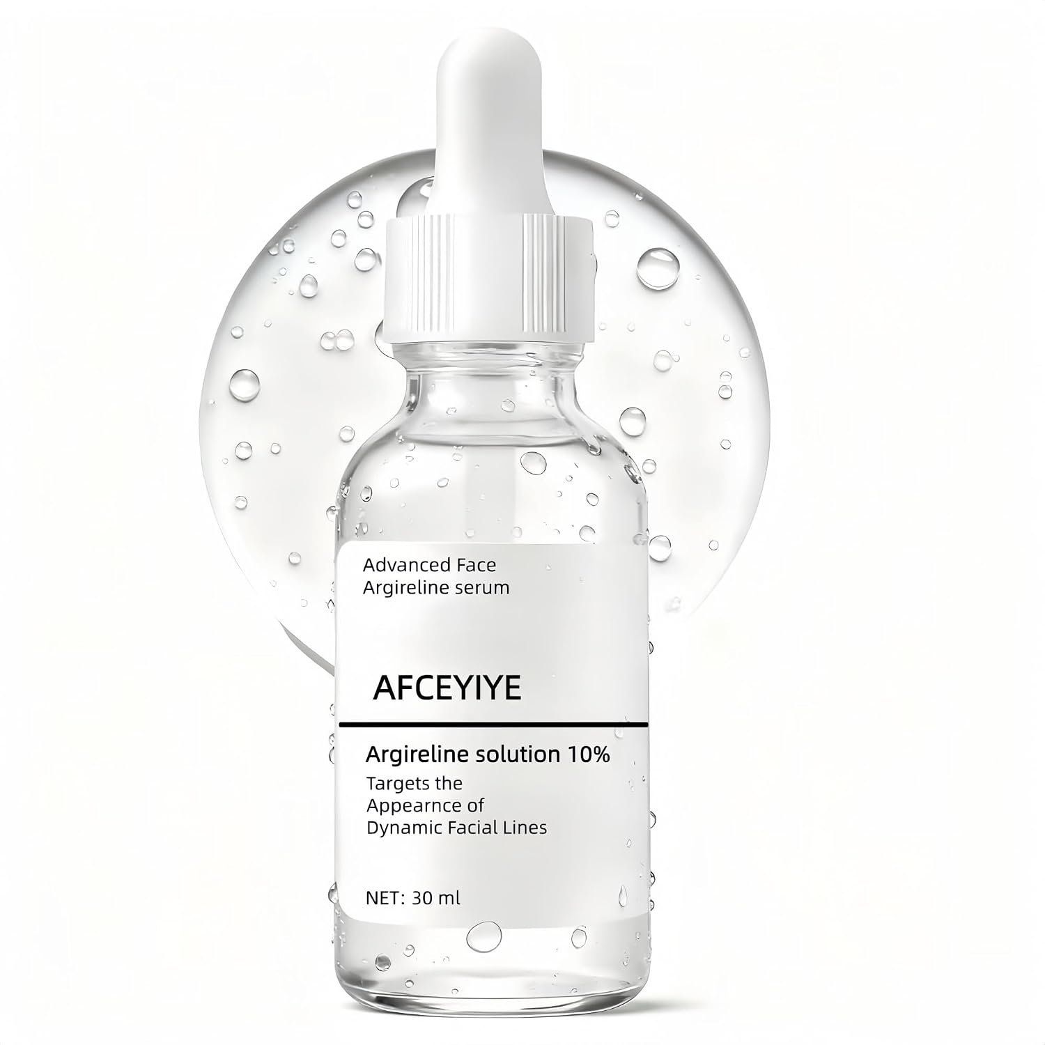 Argireline Solution 10% Facial Serum – Anti-Aging Face Serum for Women & Men, Wrinkle & Fine Line Reducer, Skin Firming & Hydrating, Boosts Elasticity, 30ml / 1oz (1)