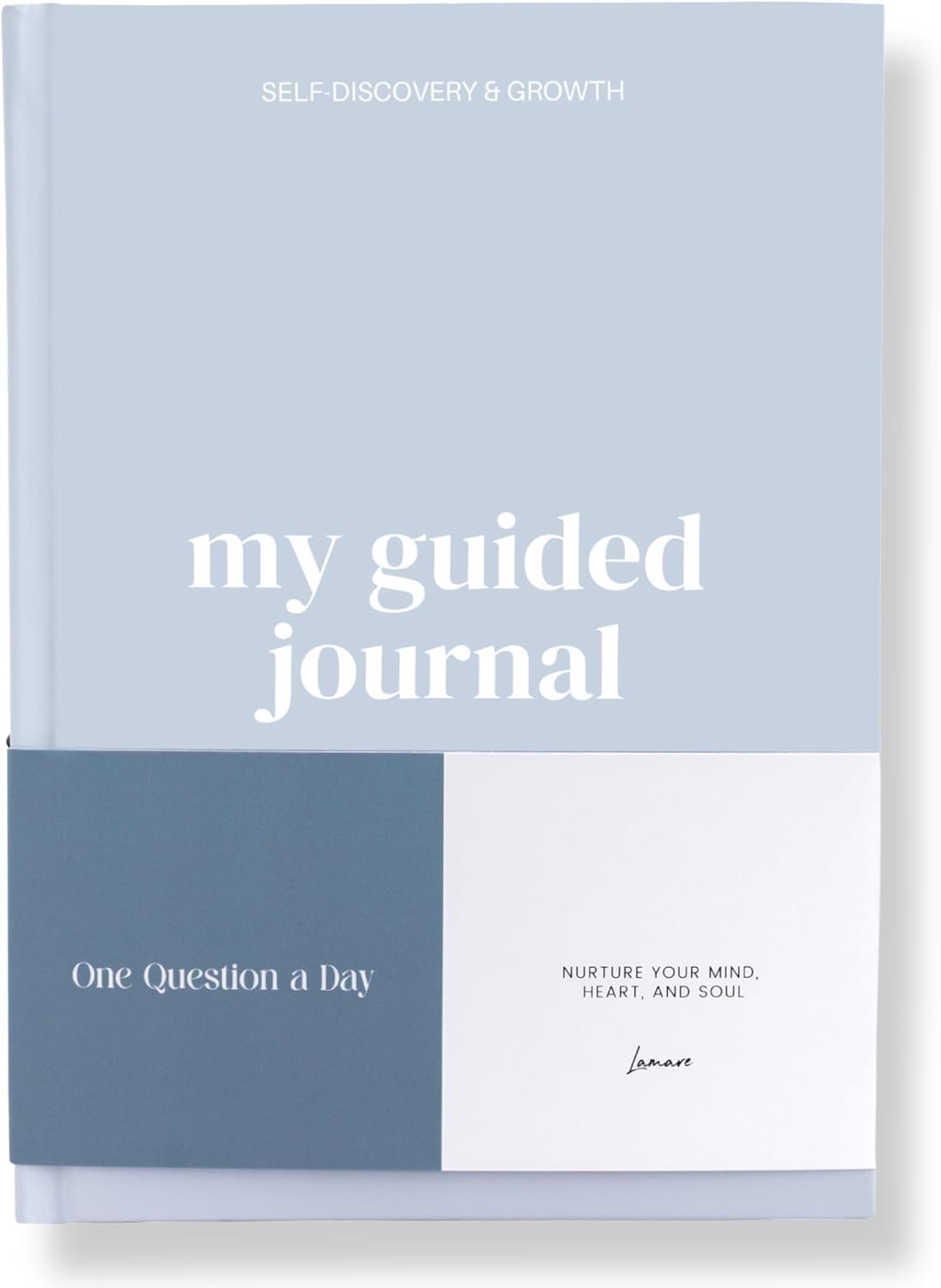 Lamare Guided Journal for Women with Prompts – Self Help Journal -Baby Blue