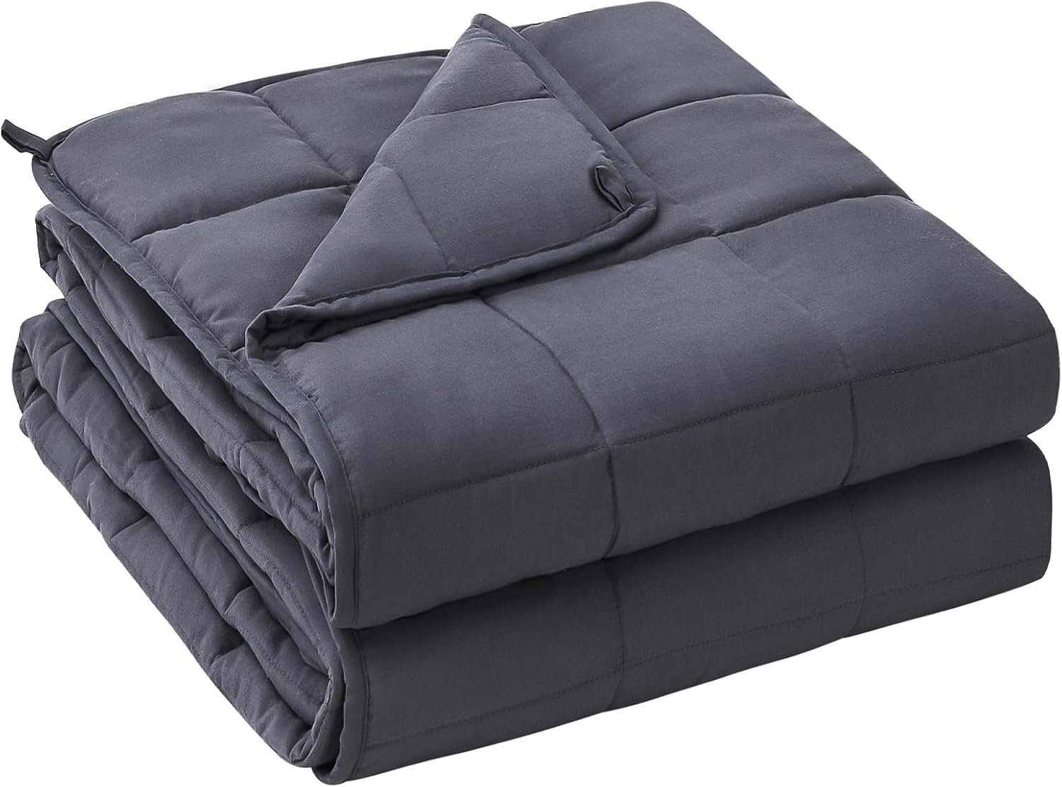 yescool Weighted Blanket for Adults 15lbsQueen Size, 60″ x 80″, Grey