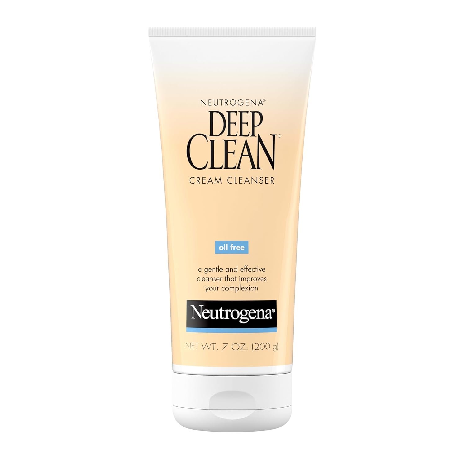 Neutrogena Deep Clean Facial Cream Cleanser, 7 fl. oz