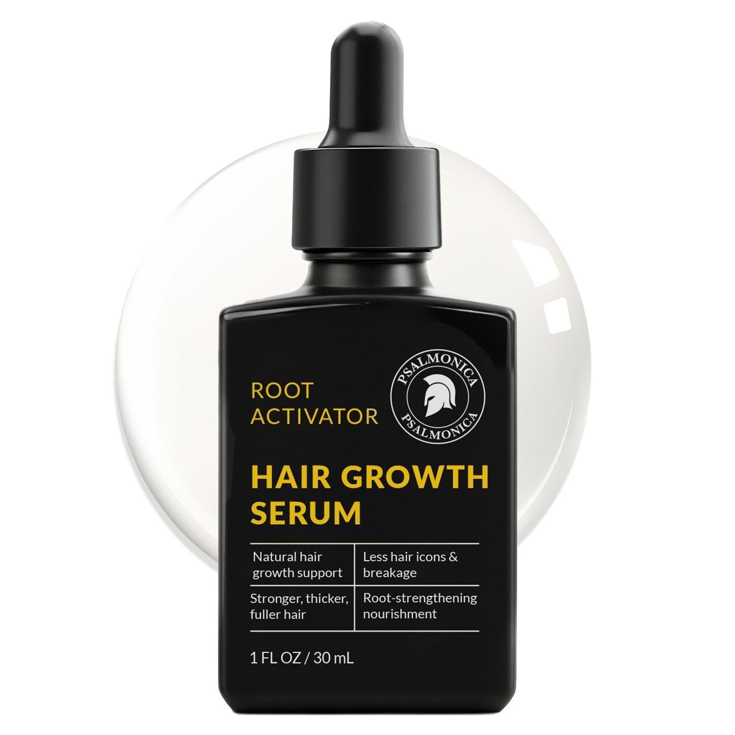 Hair Growth Serum: Root Activator Scalp Treatment for Hair Loss & Regrowth with Rosemary Oil – Botanical DHT Blocker Hair Thickening Formula for Thinning Hair – for Women & Men (1 Fl Oz (Pack of 1))