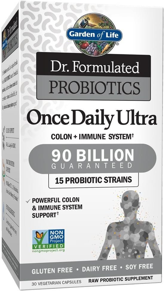 Garden of Life Dr. Formulated Probiotics Once Daily Ultra, 90B CFU, 30ct