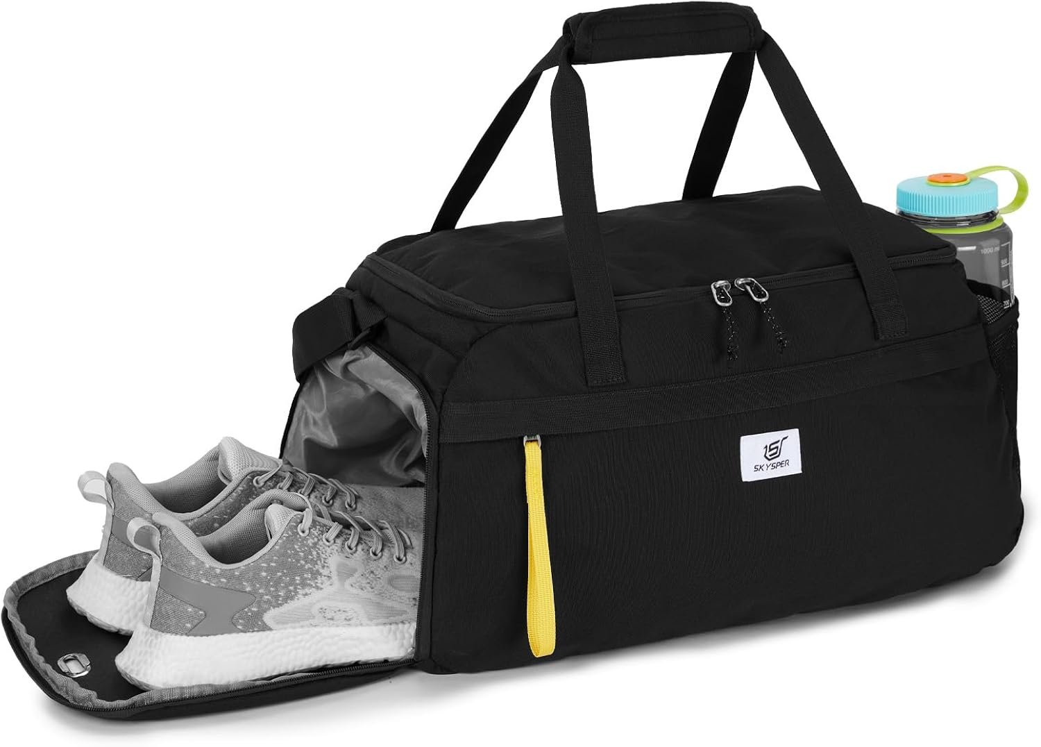 SKYSPER 35L Gym Bag with Shoe Compartment & Wet Pocket