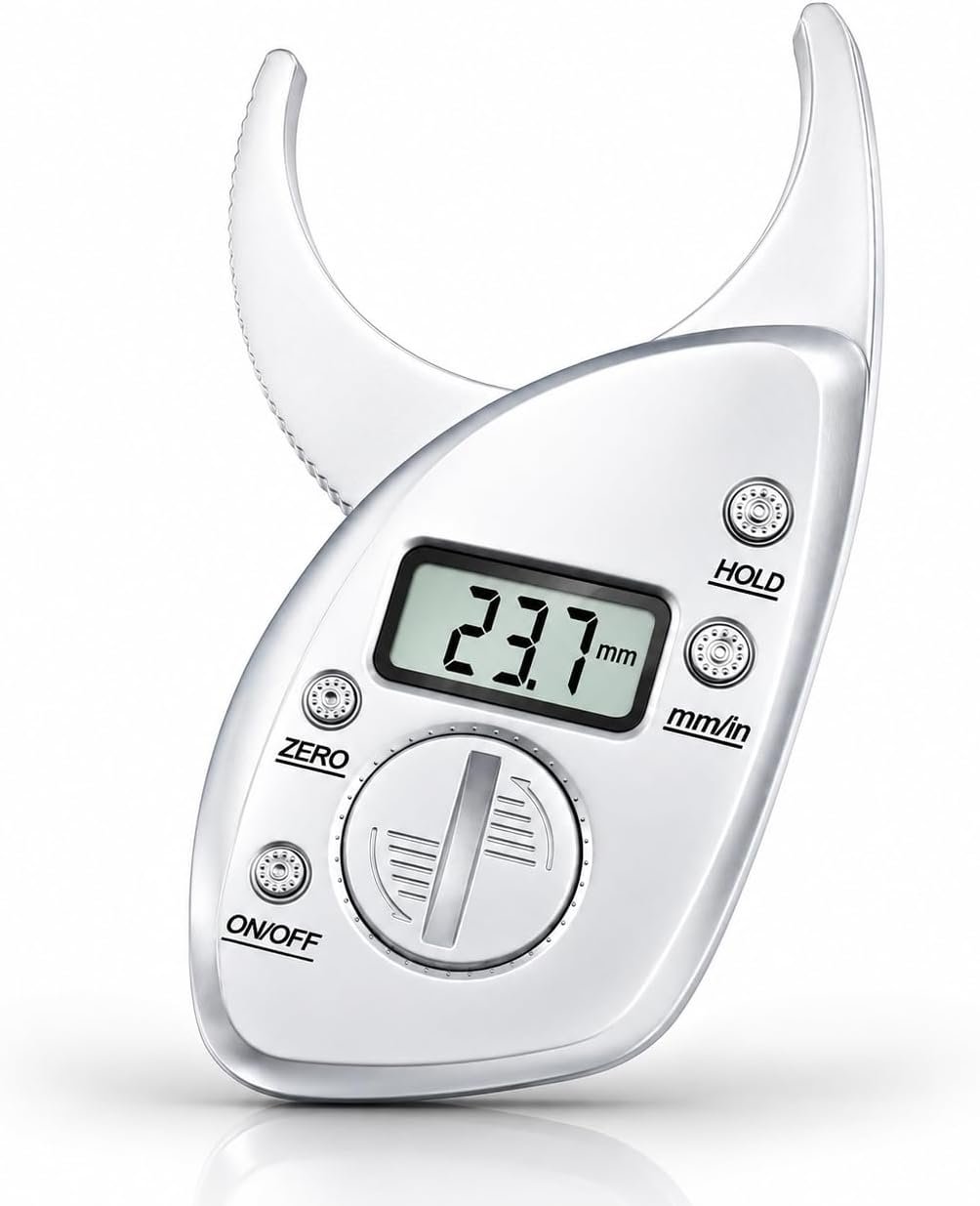 Digital Body Fat Caliper with LCD Display, Skinfold Tester and Tape Measure