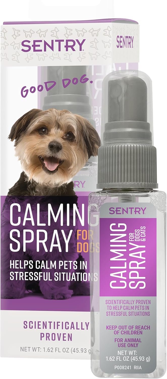 Sentry Calming Pheromone Spray for Dogs, Stress Relief