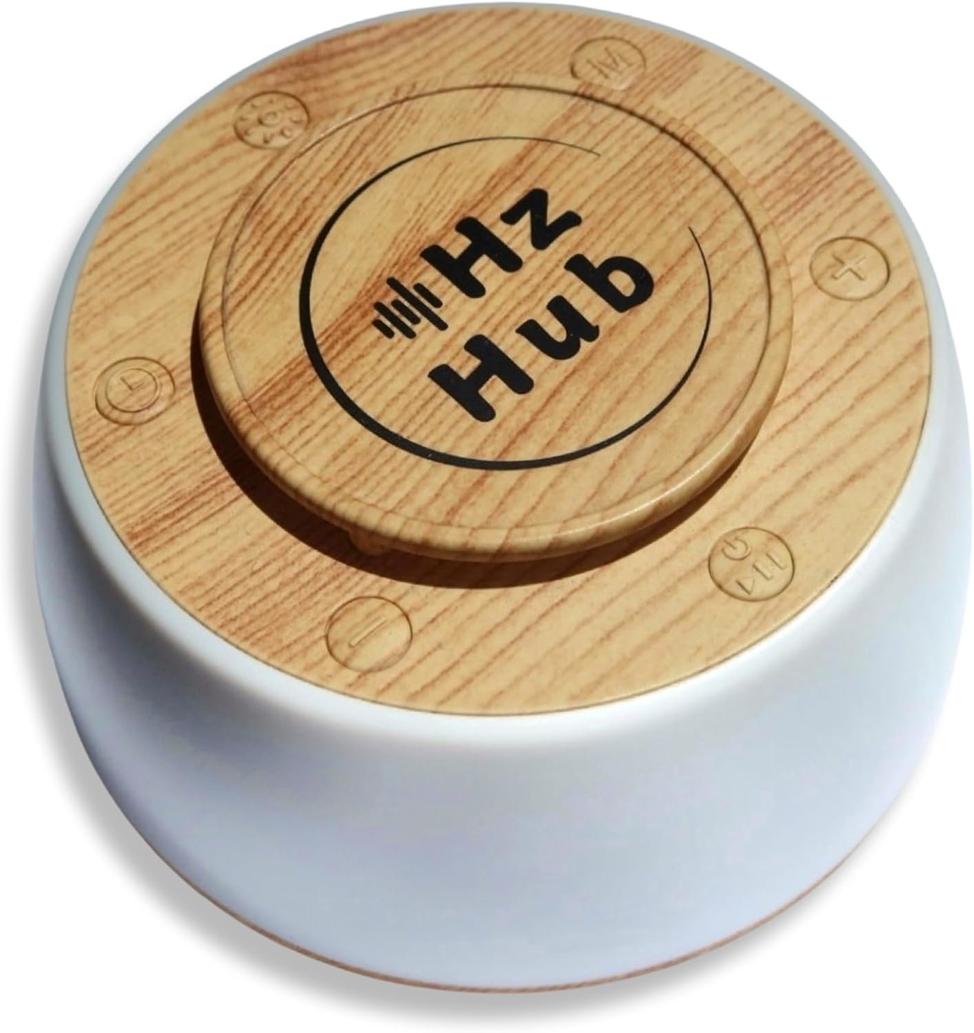 Solfeggio Frequency Sound Machine — 432 Hz, 528 Hz & 10 Healing Frequencies + White Noise | Portable Frequency Generator for Healing, Sleep, Meditation & Stress Relief | 15 Calming Sounds
