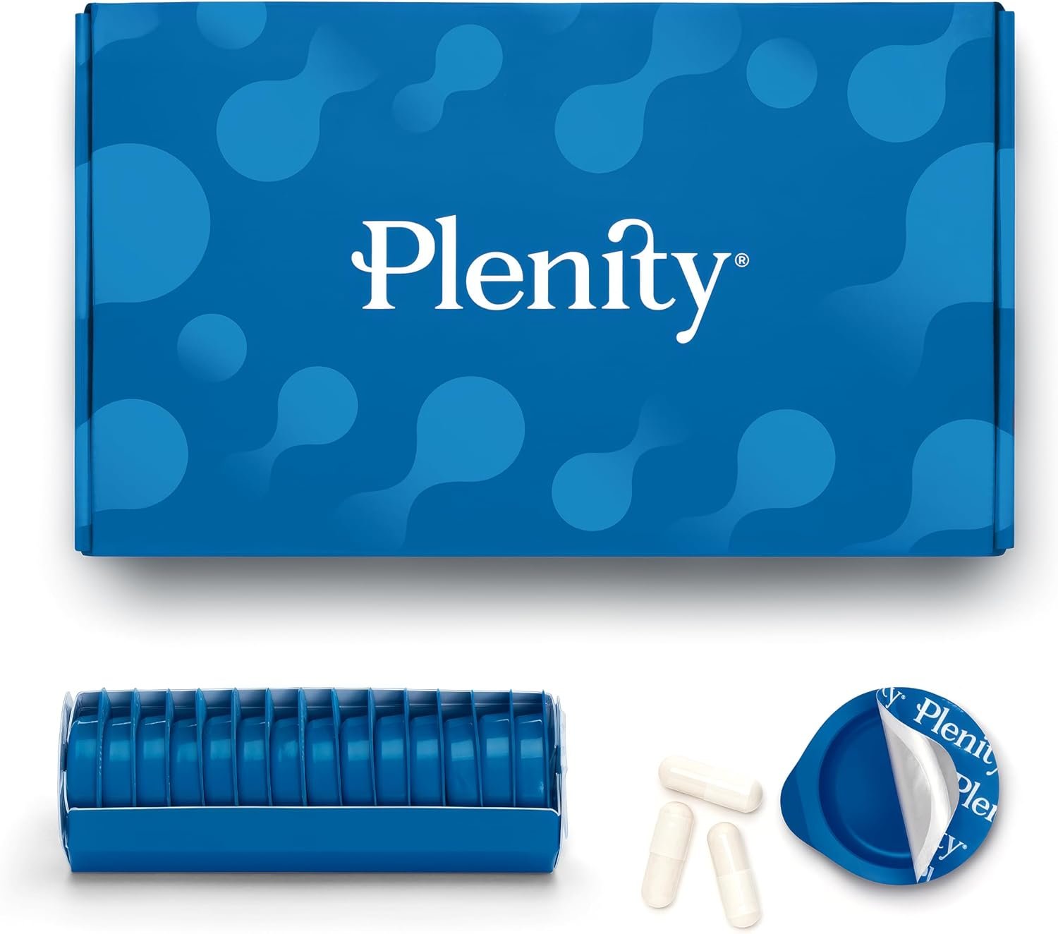 Plenity FDA-Cleared Weight Management Support Capsules – 2 Month Supply – Clinically Proven, Plant-Based Hydrogel for Feeling Fuller, Controlling Portions, and Weight Management (2-Month)