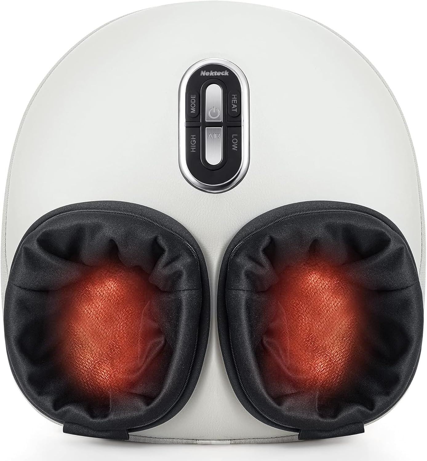 Nekteck Shiatsu Foot Massager with Heat & Air Compression Deep Kneading