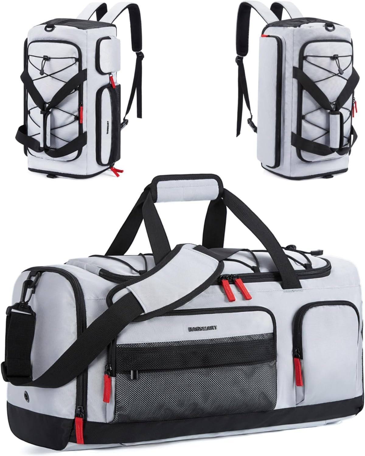 BAGSMART Gym Bag for Men, Athletic Sports Backpack Travel Hiking Duffel