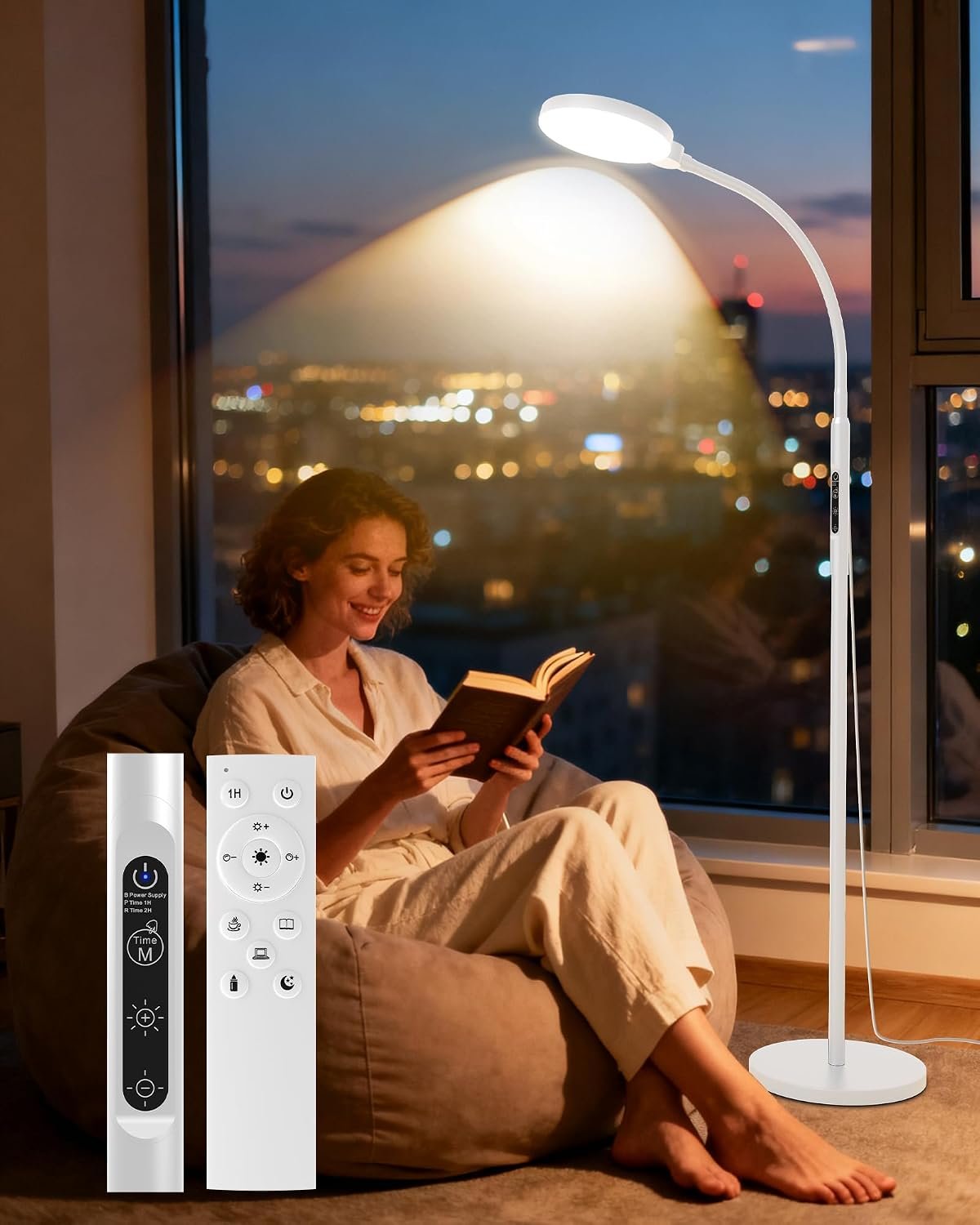 11000 Lux Full Spectrum UV-Free Light Therapy Lamp