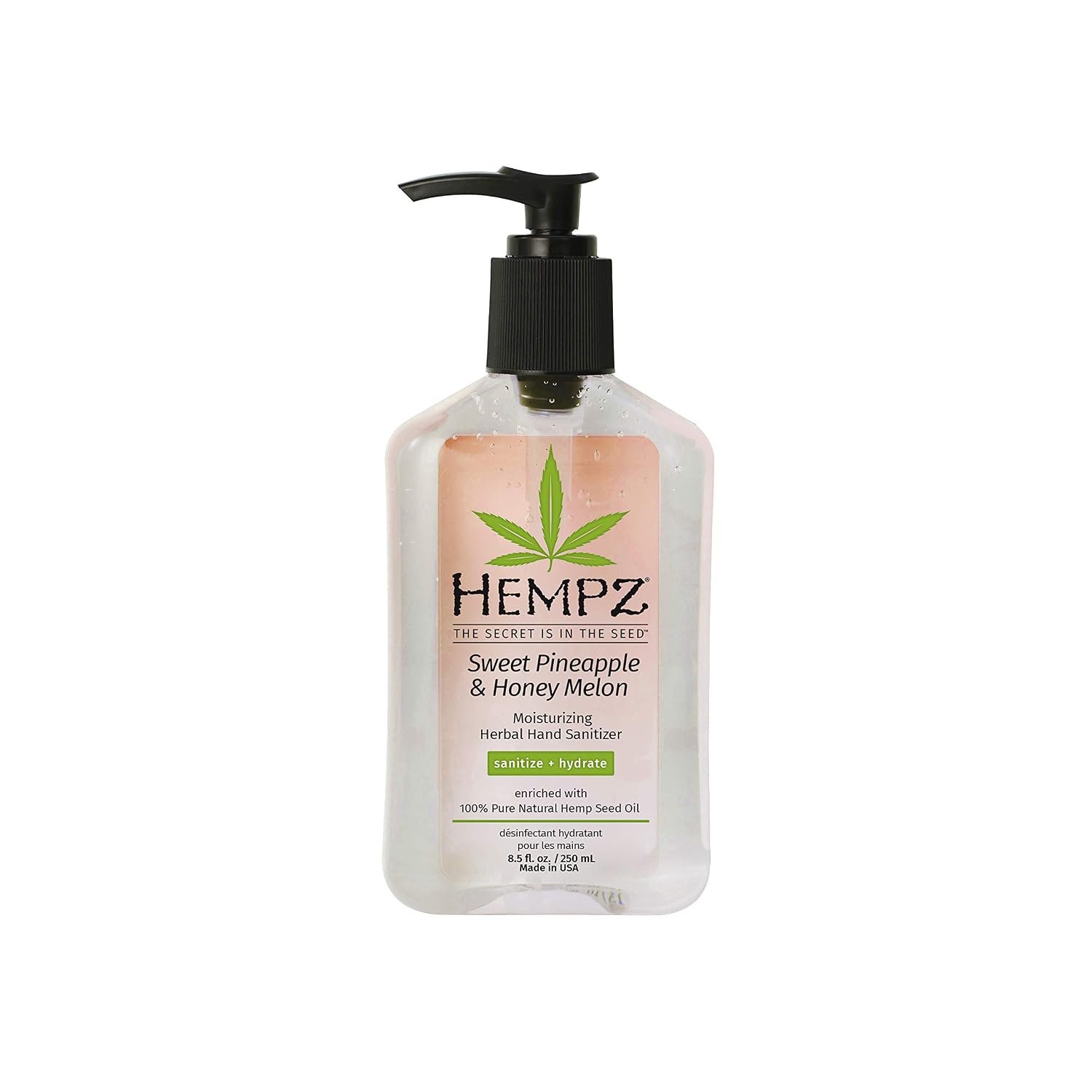 Hempz Sweet Pineapple & Honey Melon Hand Sanitizer – 8.5 Fl Oz