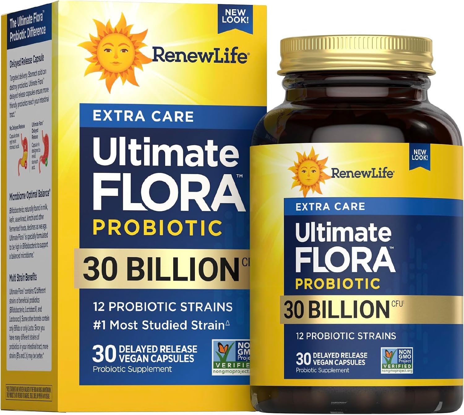 Renew Life Ultimate Flora Probiotic 30 Billion CFU