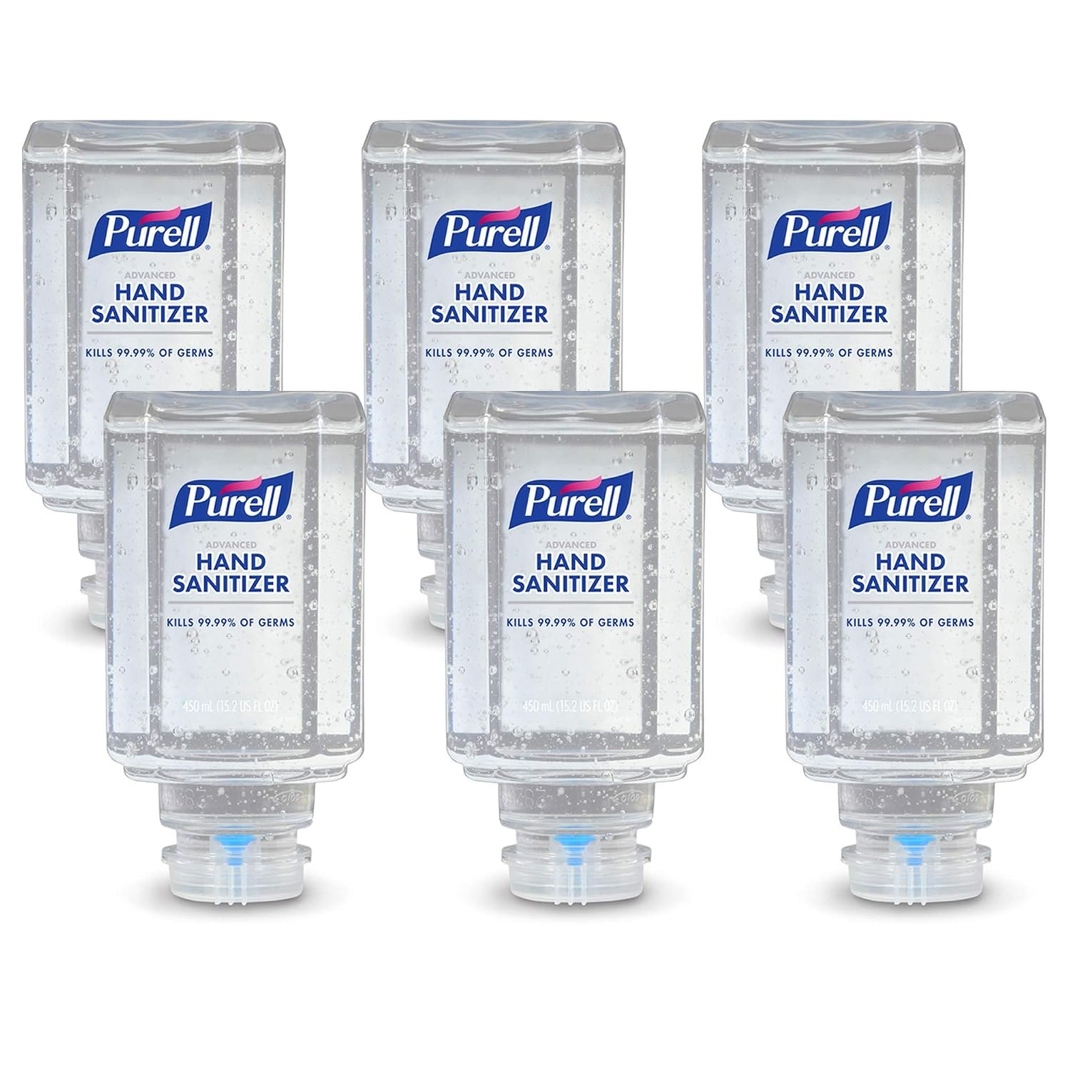 Purell ES1 Advanced Hand Sanitizer Gel Refill, 6ct x 450 mL – 4450-06